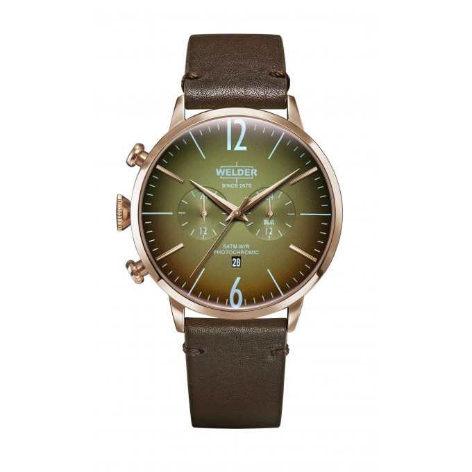Наручные часы мужской WELDER коричневые WWRC314