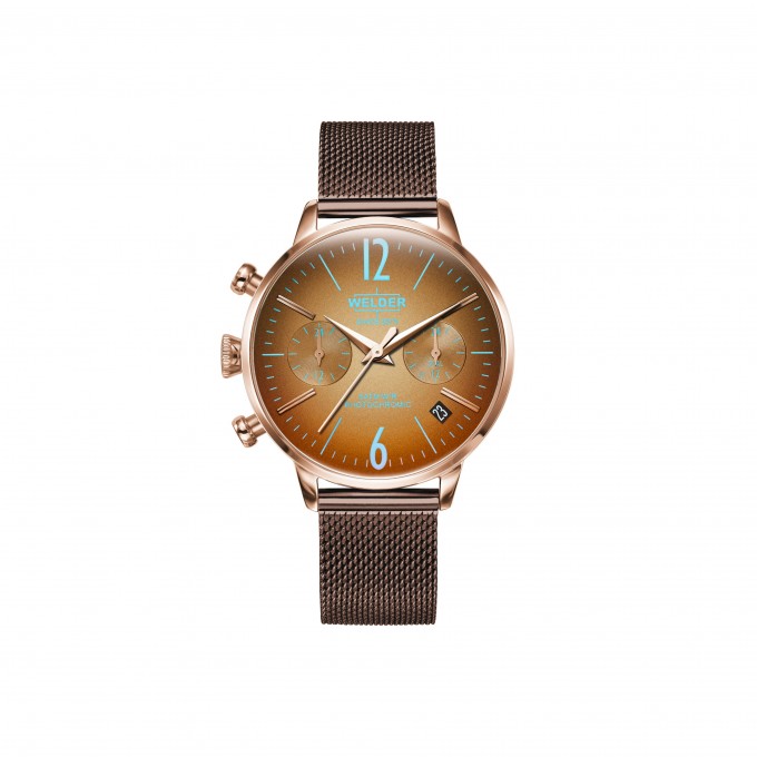 Наручные часы женский WELDER коричневые WWRC736
